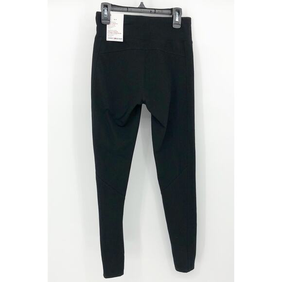 TOMMY HILFIGER SPORT Women's Performance Legging XS Black Jersey Stretch NWT - Picture 6 of 9